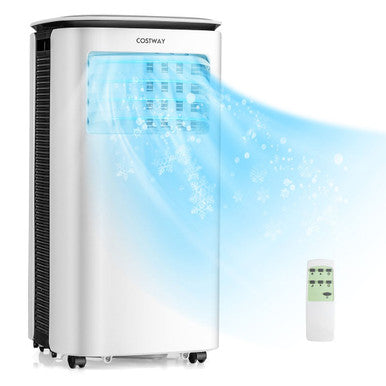 9,000BTU 3-in-1 Portable Air Conditioner with Fan and Dehumidifier