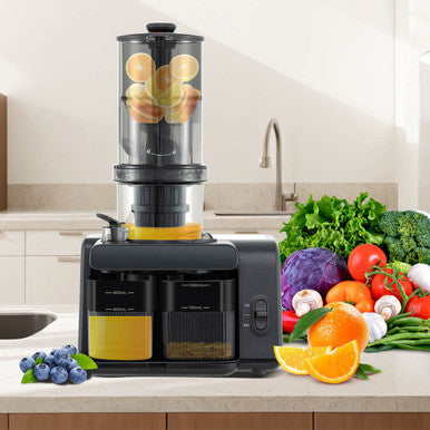 Cold Press Juicer with 5.3-Inch Feed Chute