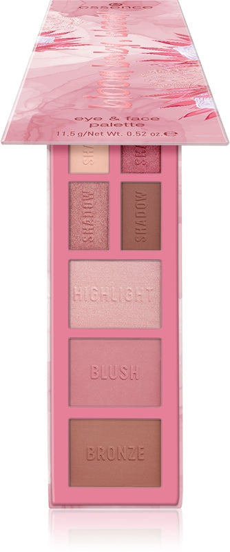 Esence Bloom Dítě, Bloom! Konturovací paletka na obličej a oči 02 - Bloom Vaše vlastní cesta 11,5 G