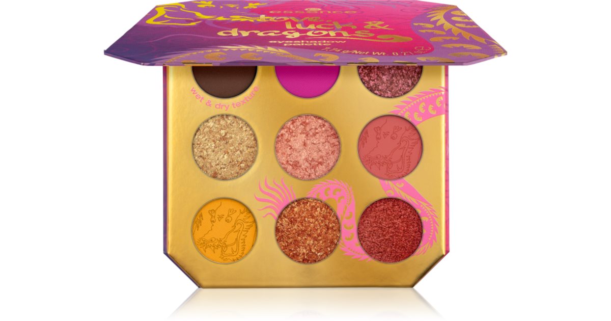 Essence Love, Luck & Dragons Eyeshadow Palette 7,74 G