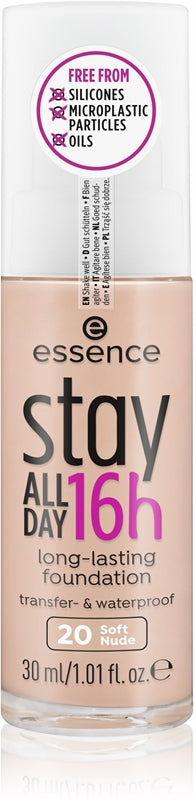 Essence Cosmetics Stay All Day 16 timmar långvarig makeup 20-Soft Nude 30ml