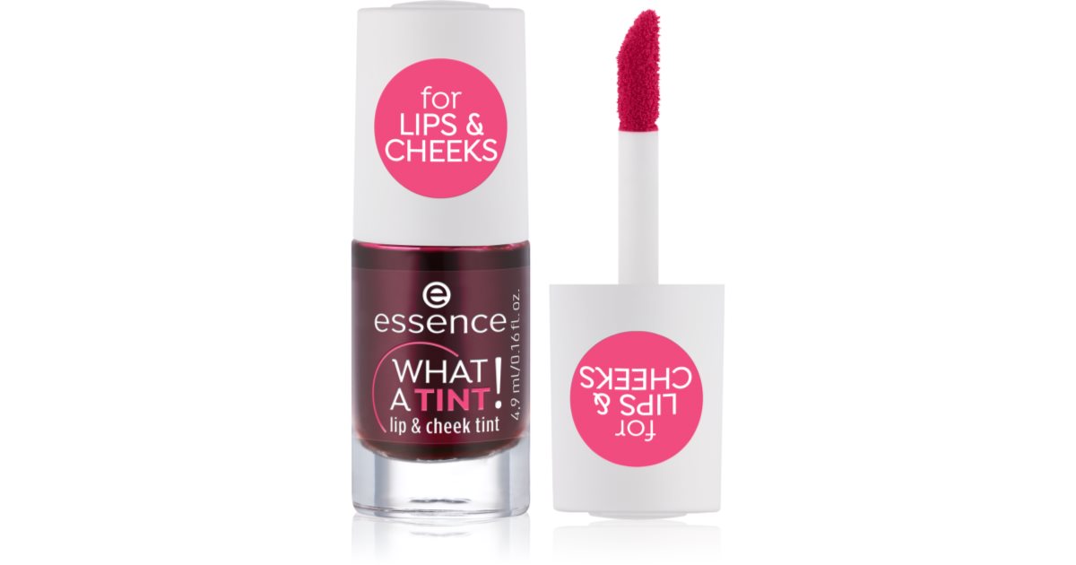 Essence What A Tint! Blush Væske og lipgloss 4,9 ml