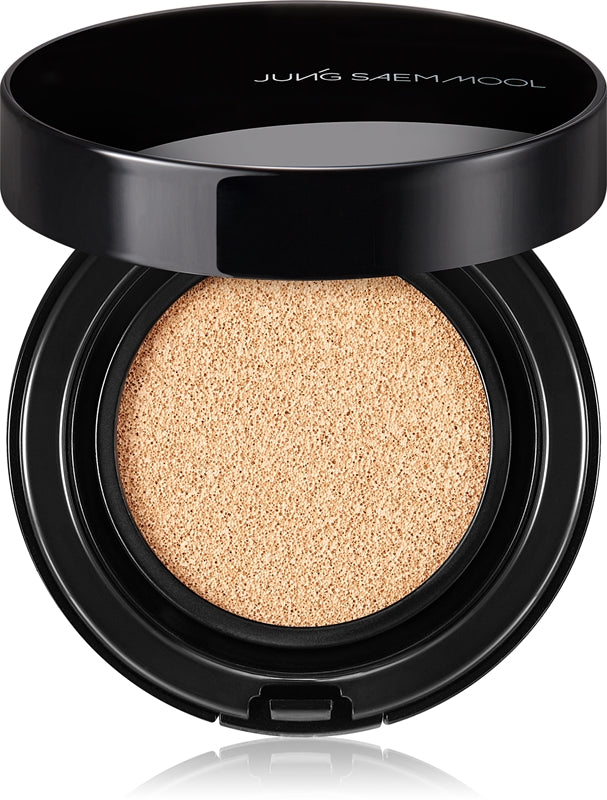 JUNG SAEM MOOL Essential Skin Nuder Cushion Long-lasting Foundation SPF 50+ + Light Color Refill 2× 14 g