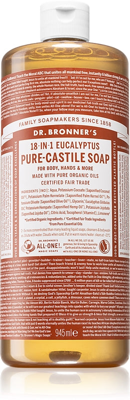 Dr. Bronner’s Flytande universaltvål av eukalyptus 945 ml