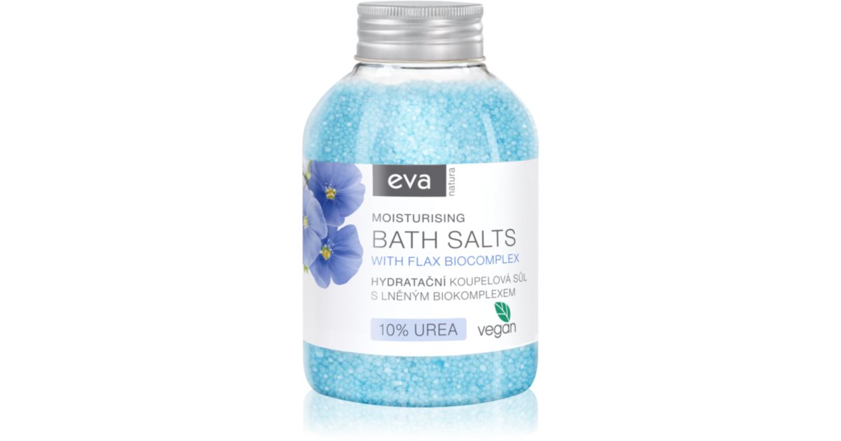 Eva Natura Flax Biocomplex Moisturizing Bath Salt 600 G
