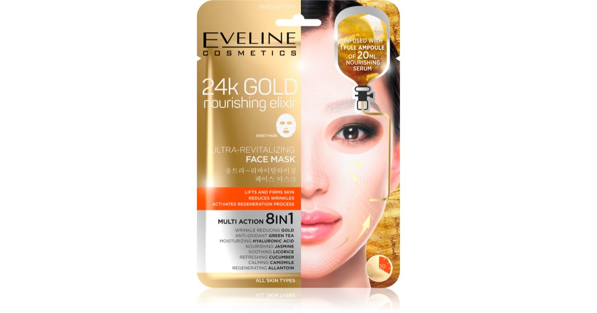 Elixir nutritiv Eveline Gold 24k 20 ml