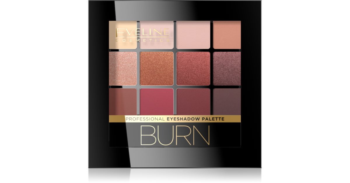 Lidschatten-Palette Eveline 12 g verbrennen