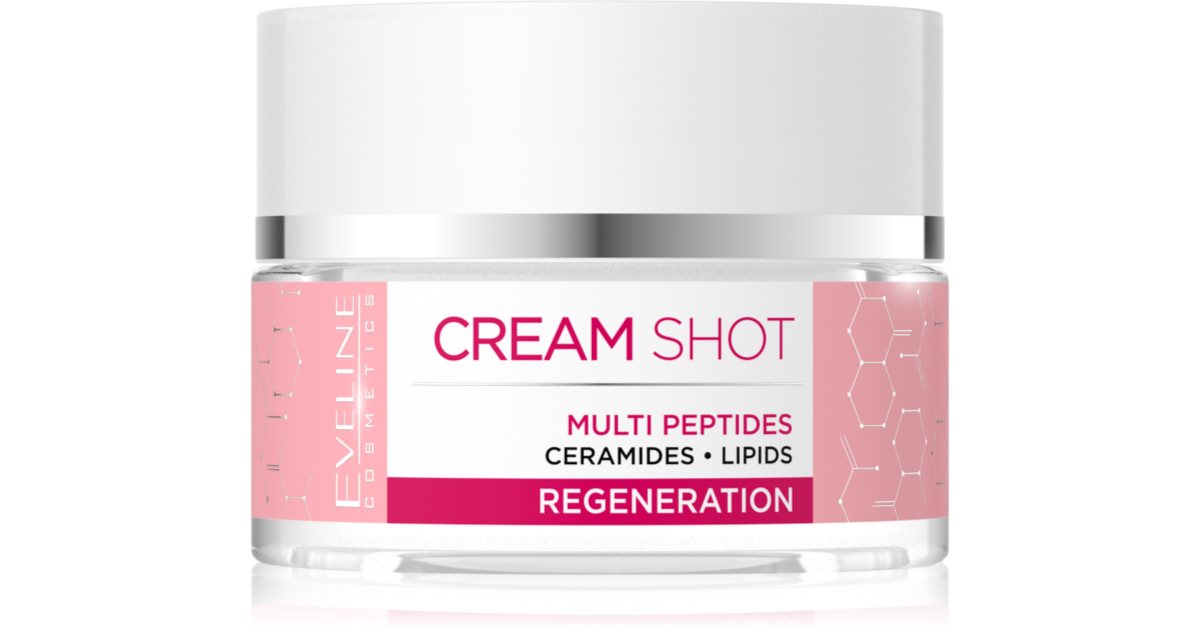 Eveline Cosmetics Shot Multi Peptide Crema regeneranta impotriva semnelor imbatranirii 50 ml