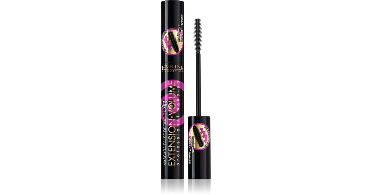Eveline Extension 4D Extreme Volume Black Mascara 10 ml