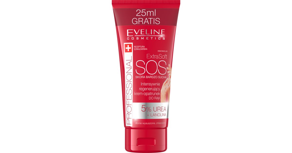 Eveline Cosmetics Extra Soft Sos Hand Cream For Dry And Tired Skin 100 Ml
