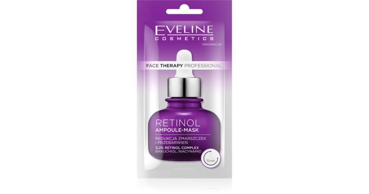 Eveline Cosmetics Face Therapy Retinol Crema Masca impotriva Primelor Semne de Imbatranire a pielii 8 Ml