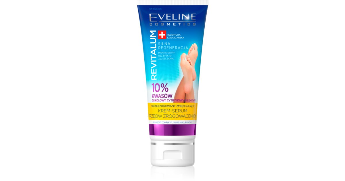 Eveline Cosmetics Revitalum Crema emolienta pentru picioare impotriva calusurilor 75 ml