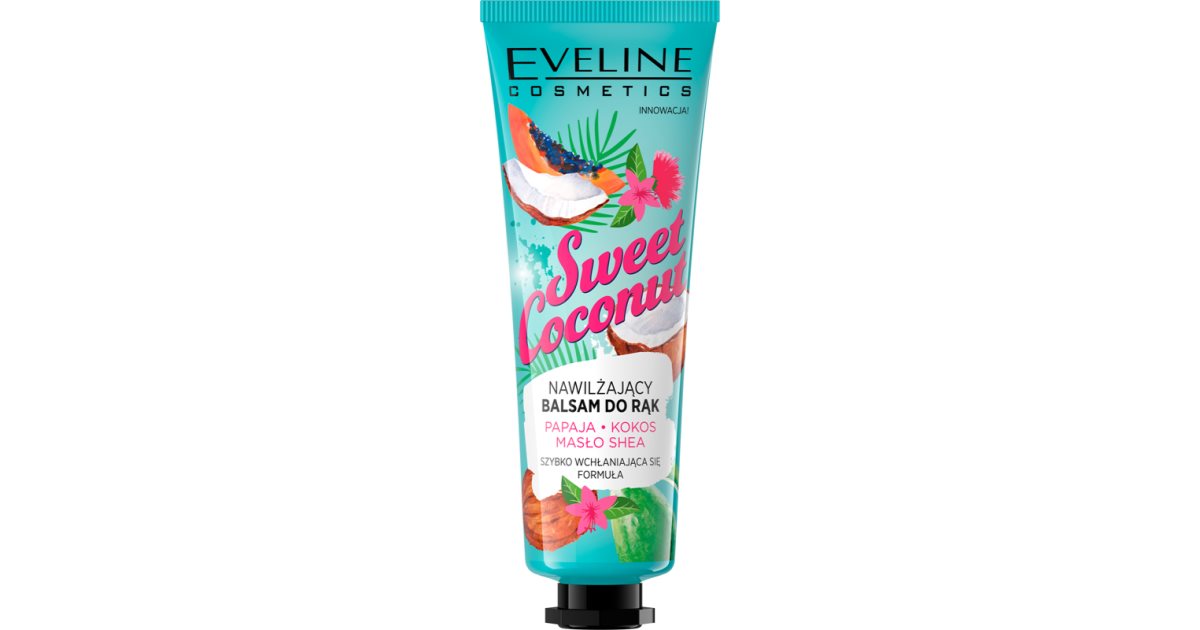Eveline Cosmetics Sweet Coconut Hand Conditioning Balm 50 Ml