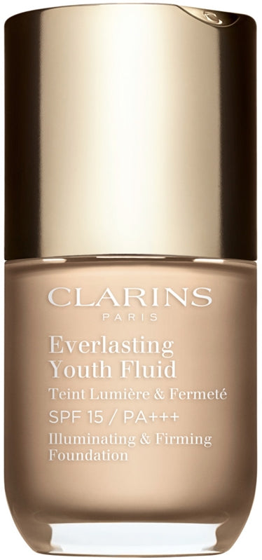 Clarins Everlasting Youth Illuminating Foundation Fluid SPF 15 Color 103 Ivory 30 ml