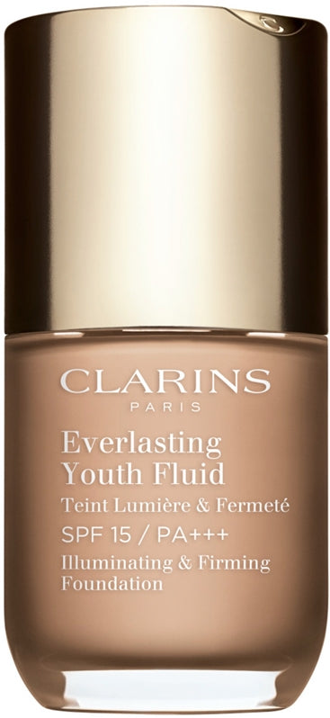 Clarins Everlasting Youth Illuminating Foundation Fluid SPF 15 Farge 109 Hvete 30 ml