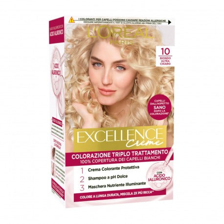 L'Oréal Paris Excellence Triple Treatment Blond Color Ultra Wyczyść (10)
