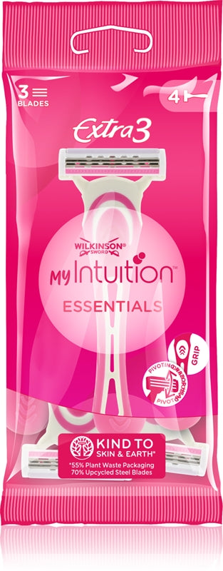 Wilkinson Sword Dodatkowo 3 Beauty 4-częściowe jednorazowe maszynki do golenia