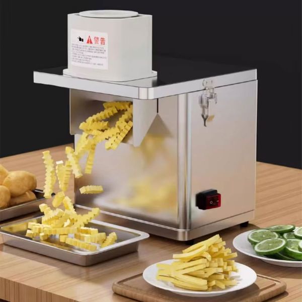 Vegetable Cutting Machine Potato Wave Cutter Wavy Potato Stick French Fries Wave Cutting Machine