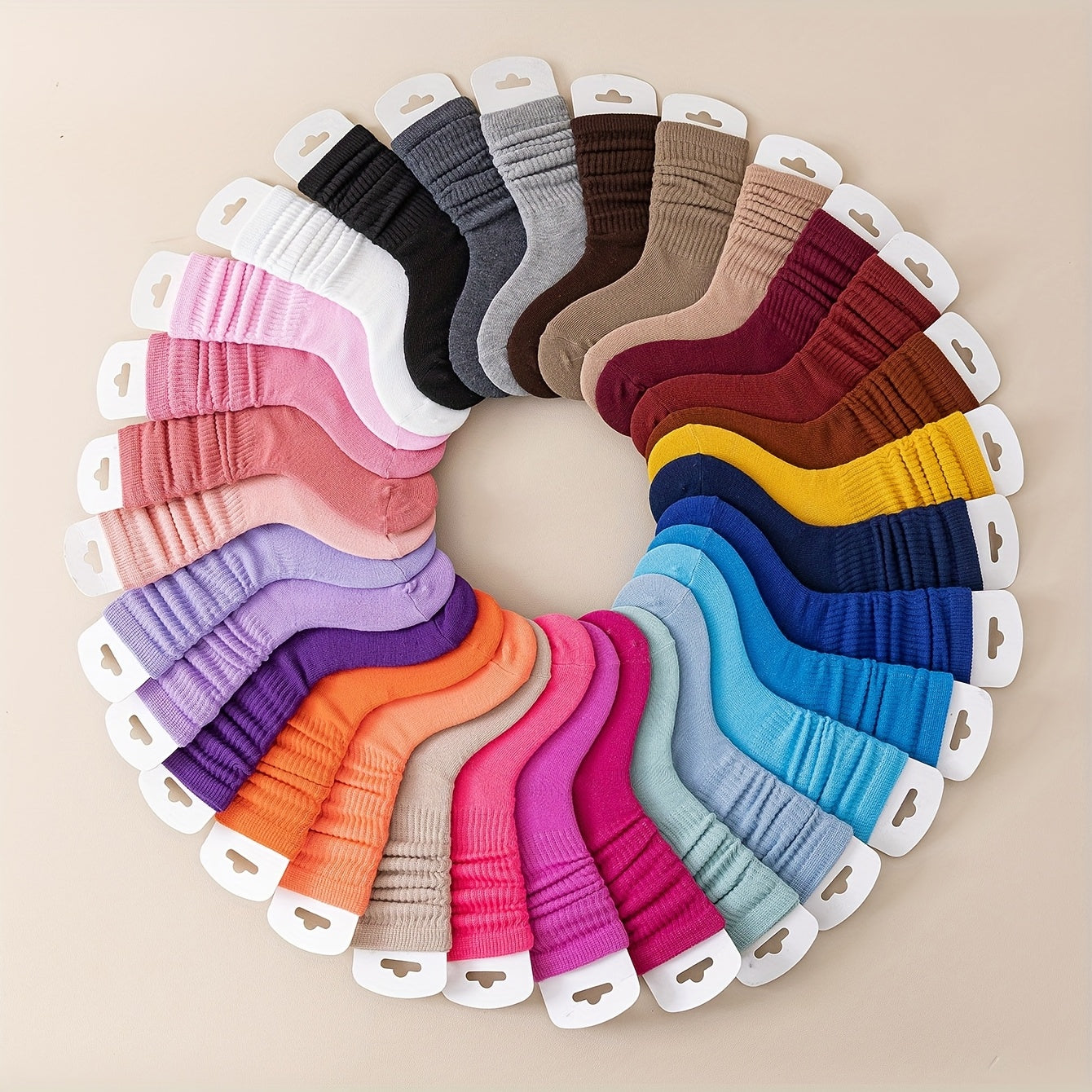 TEMU 10 Pairs Of Kids' Casual Solid Color Socks For Girls - Cute Pink Candy-colored Socks, Children's Socks In , Cute Socks, Comfortable Sock Design