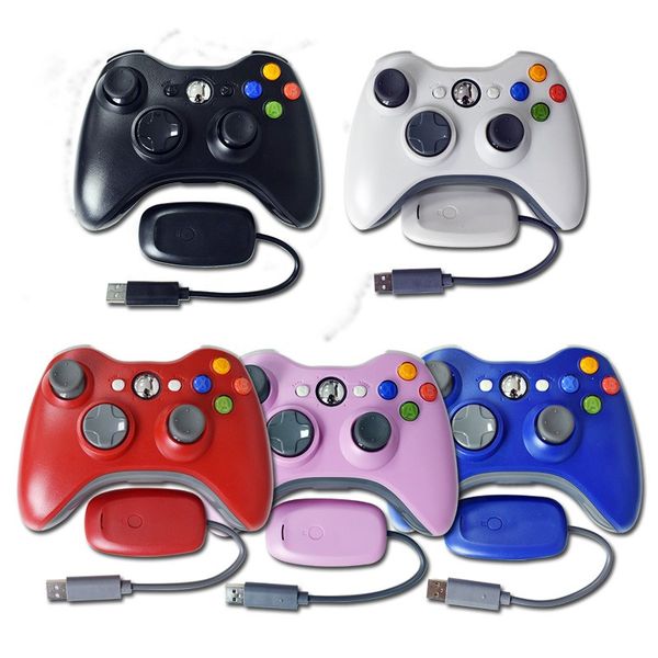 Wireless Gamepad Joystick Xbox360 2.4G Wireless Joypad Game Controllers For PC-Ps3-Xbox 360 Console Have Logo With Retail Packaging