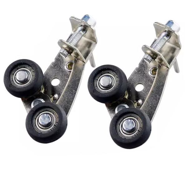 Wardrobe Closet Sliding Door Pulley Stainless Steel Bathroom Partition Glass Track Wheel Furniture Caster Hardware Part