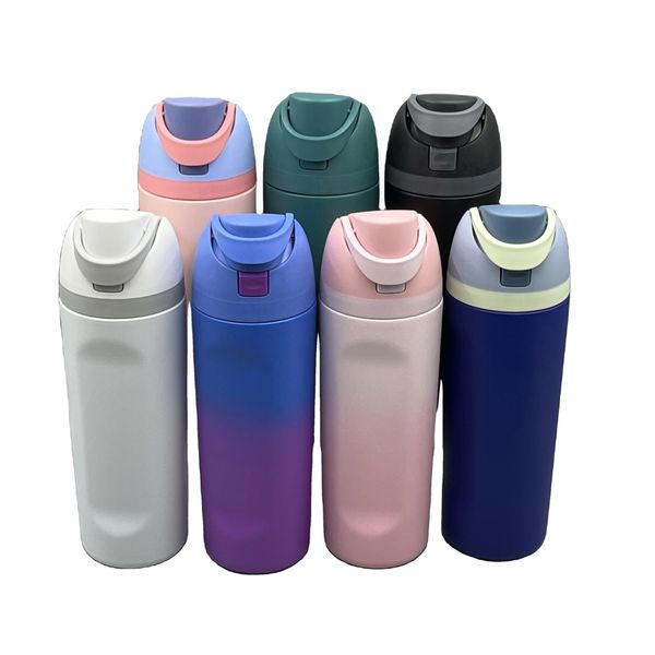 304 Novo Owala isolada aço inoxidável esporte água High Beauty Double Direct Drinking Straw Cup 1029