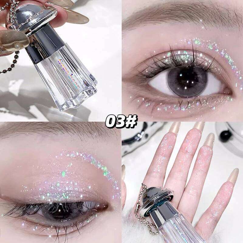 A Teardrop Liquid High-Shine Eye Makeup Lying Silkworm Pearl Super Sparkle Fine Glitter Powder Portable Eyeshadow X250726