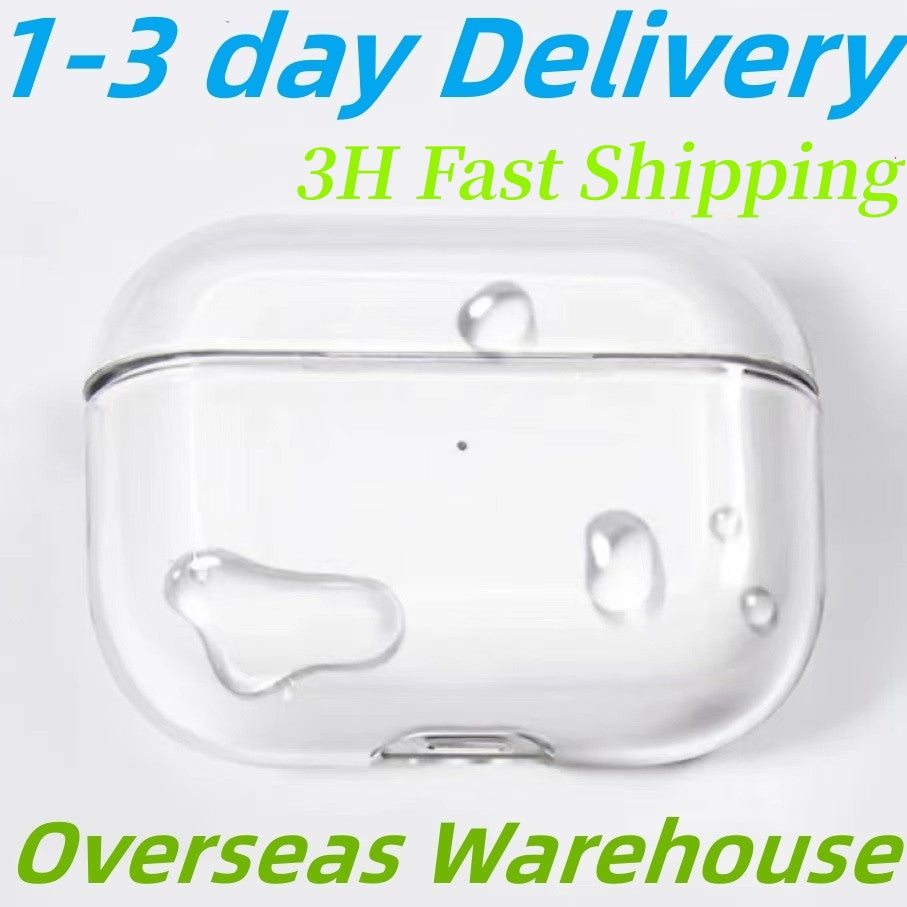 USA Stock For Apple AirPods 4 pro 2 3rd 5 airpod earphones 3 Solid Silicone Cute Protective Headphone Cover Apple Wireless Charging Box 3nd 2nd Case