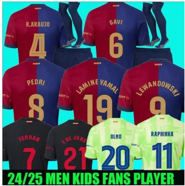 Outdoor apparel LAMINE YAMAL Soccer Jerseys Coldplay Limited edition shirts kit OLMO LEWANDOWSKI PEDRI 24 25 GAVI RAPHINHA football shirt ki