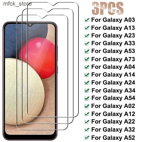 Cell Phone Protectors Tempered Glass for Galaxy A13 A12 A23 A22 A33 A32 5G Screen Protector For A52 A53 A72 A73 A02S A03S A54 A14 A34 J24120