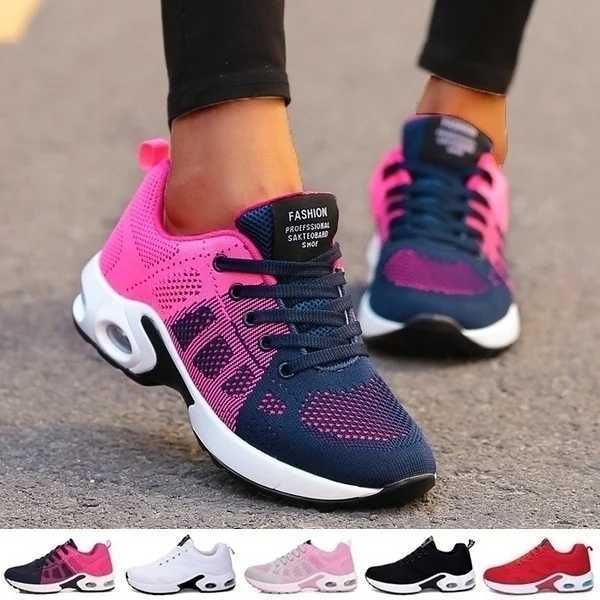 Mulheres Running Sapath Sapath Sapatos Casuais Sapatos Esportivos leves ao ar livre Casual Sneakers Tenis Finino Shoesxj250122