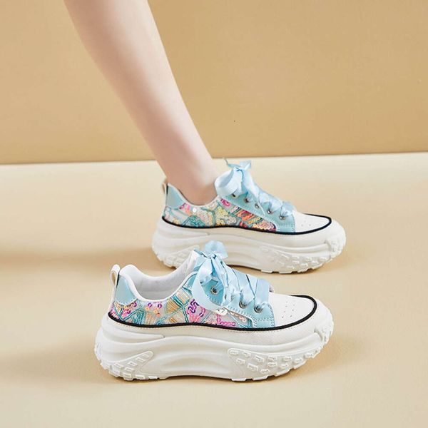 Korean version of the new daddy female non-slip running casual breathable increase student sports shoes dhshoesw