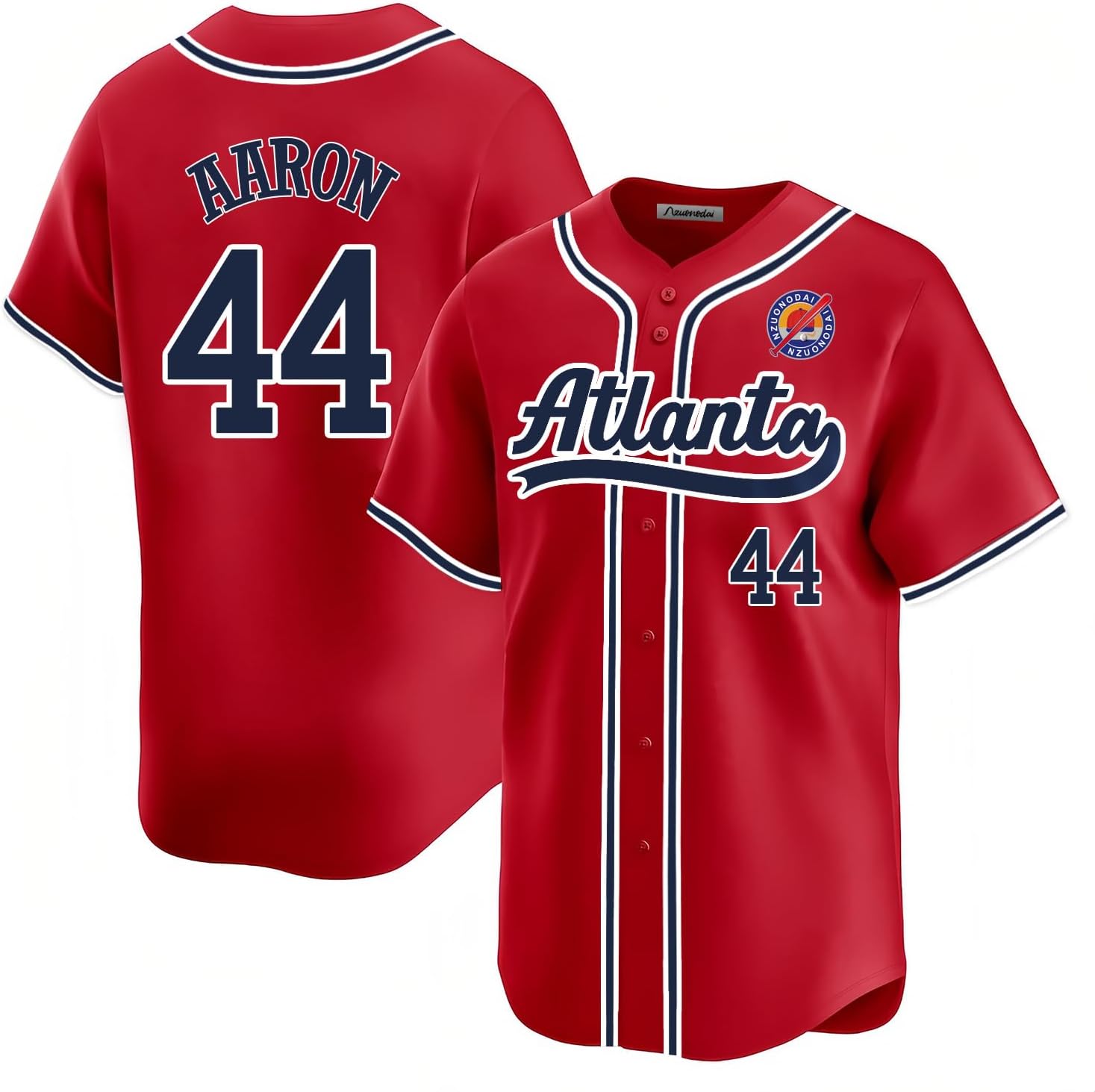 Mens-Youth Red and White Baseball ed Custom Jerseys