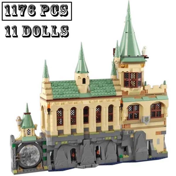 Blocks Magic Movie 76389 Modelo de arquitetura de sala secreta Construindo crianças Educação Toys de Natal Presentes H241107 Y250117TA97