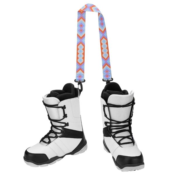 Ski and Snowboard Boot Strap Shoulder Slings Leashs Boot Carry Slings Strap Skiing Accessories for Men & Women