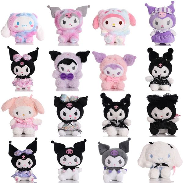 Full Series Cute Kuromi Melody Cinnamoroll Stuffed Toys Plushier Soft Throw Pillow Plush Dolls Birthday Gift Valentines Gifts 181