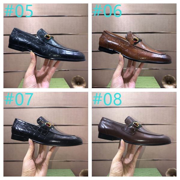 74style Designer Italian Mens Shoes Casual Moda Moda Sapatos de luxo forma