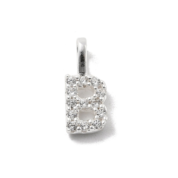 925 Sterling Silber mit Zirkonia Charms