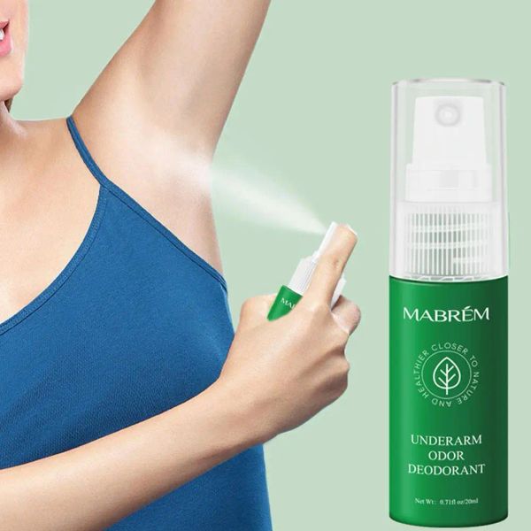 Deodorant Spray Deodorant Inhibit Underarm Odor Long-Lasting Moisture Dry Fresh Body Care Tools Portable 20Ml