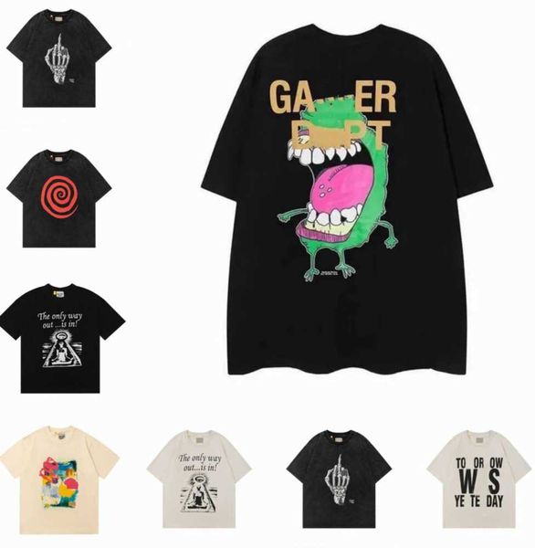 T Shirts Tops Mens Polos Women Designers Tees Tshirt Loose Sleeve Tops Clothing Polos Shirt Short Sleeve Brand Clothes Gall Size EU S-XL