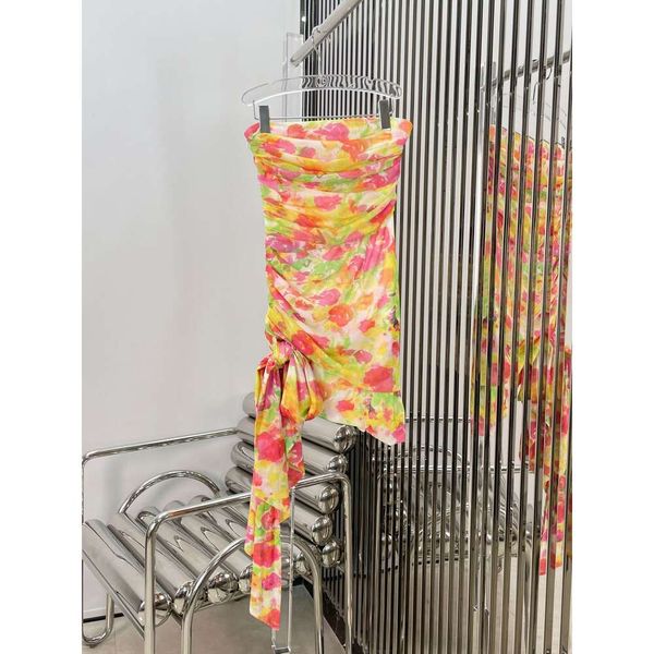 2024 Women&#039;s Clothing High quality floral dress Spring Summer New