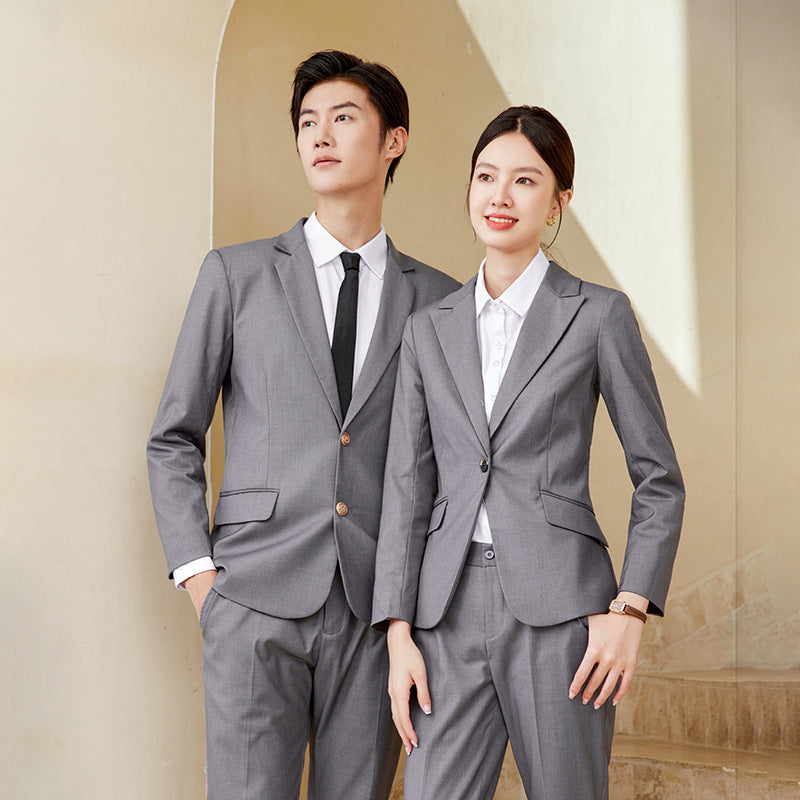 3642 Elegant Autumn and Winter Business Attire for Both Genders Timeless Middle