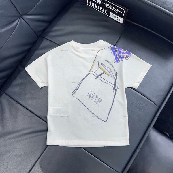Classics baby T-shirt Various styles child tshirt High quality kids designer clothes Purple duck print boys girls Short Sleeve tees