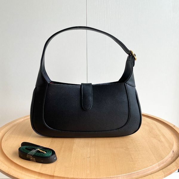 Designer Underarm bag Luxury Handbag bag bags Solid Color Underarm Bag Leather Women&#039;s bag Smooth shoulder strap Pleated surface casual