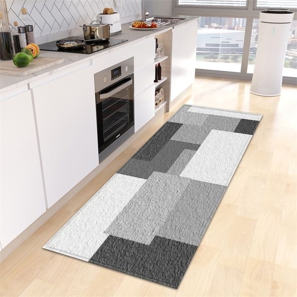 Carpet Modern Kitchen Carpet Home Entrance Doormat Bedroom Living Room Children Decor Rug Hallway Bedside Bathroom AntiSlip Floor Mat 221008
