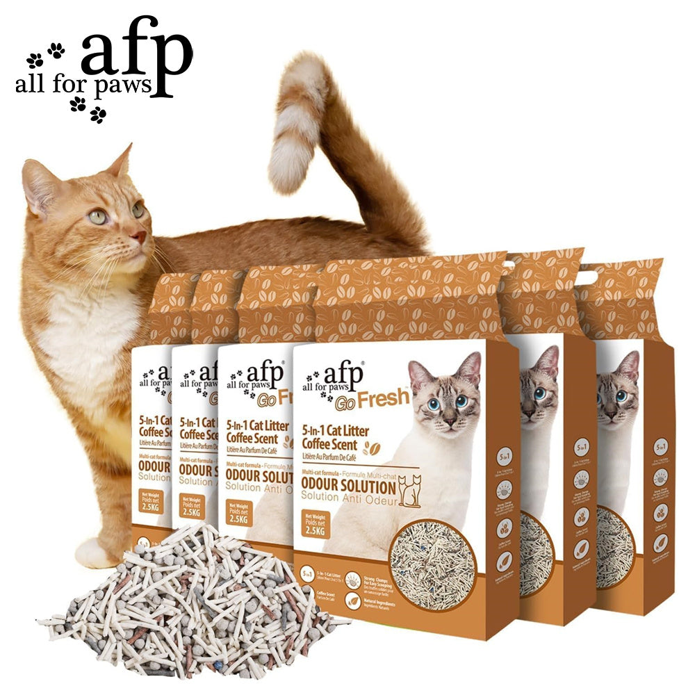 TEMU 33lbs-6pcs Cat Litter With 5 In 1 Cat Litter Clearance Quick Clumping 5.5lbs Each Pack