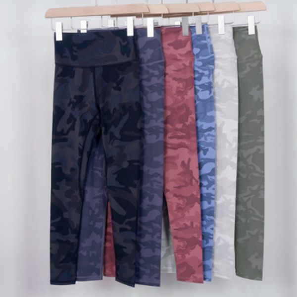 Women&#039;s sport Yoga Leggings Camouflage Tights Yoga Leggings Women Breathable High Waist Push Up Sports Gym Pants Fitness Athletic Butte