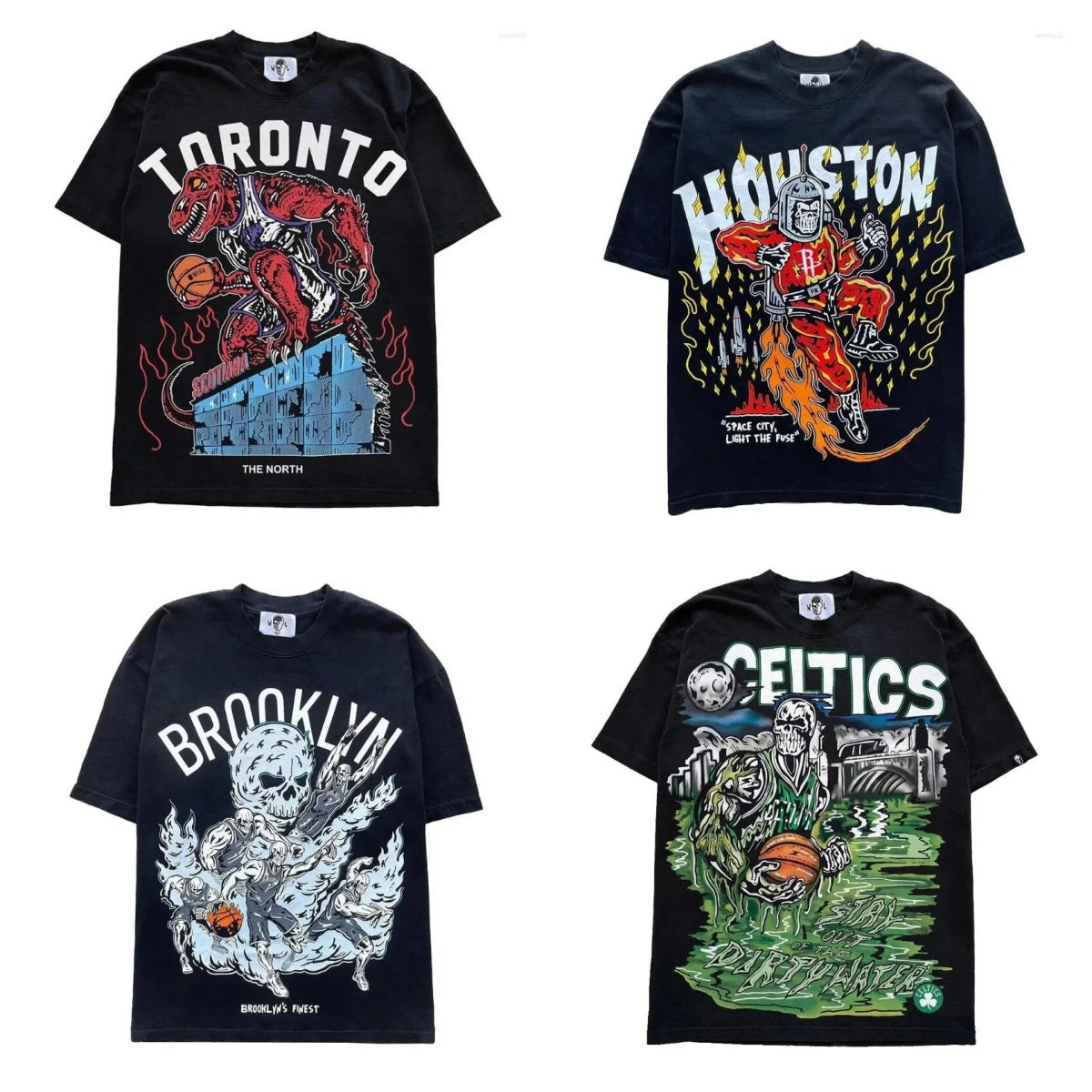 Blutosatire Boxy Men&#039;s T-Shirts designer t shirt graphic tee American Hiphop Print Casual Harajuku Streetwear Tops Men Clothes SIZE S-3XL