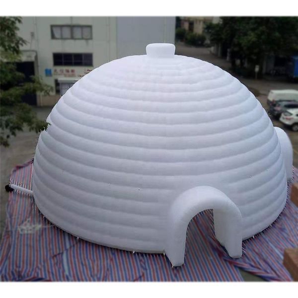 tents Inflatable Igloo Dome Tent Waterproof Event Center with Air Blower Doors for Outdoor Party Wedding Exhibition