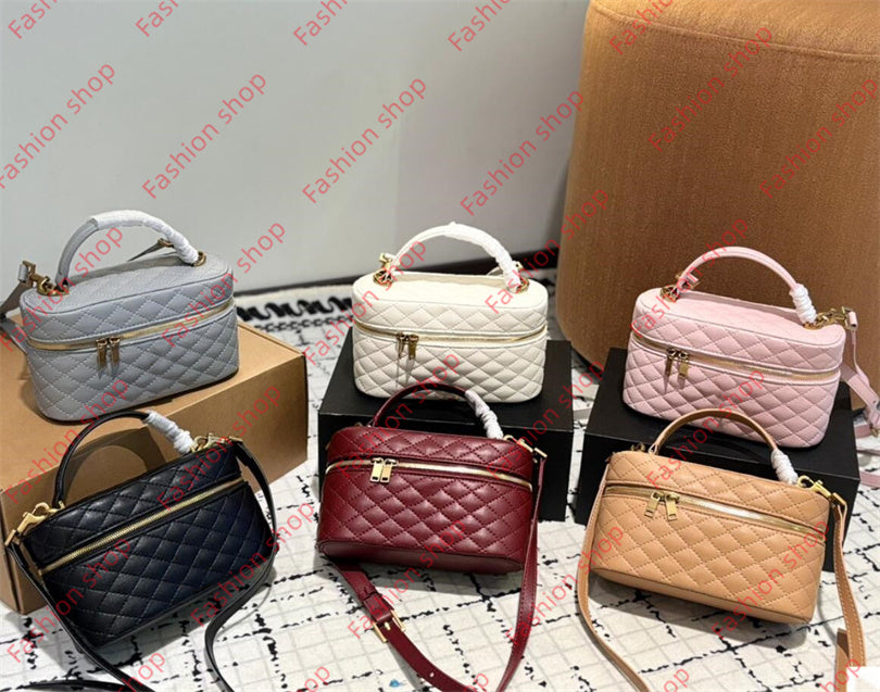 Designer Y gaby cosmetic bag women Diamond quilting box handbag tote high quality Shoulder crossbody bags Clutch wallet Hobo purses ladies Golden le